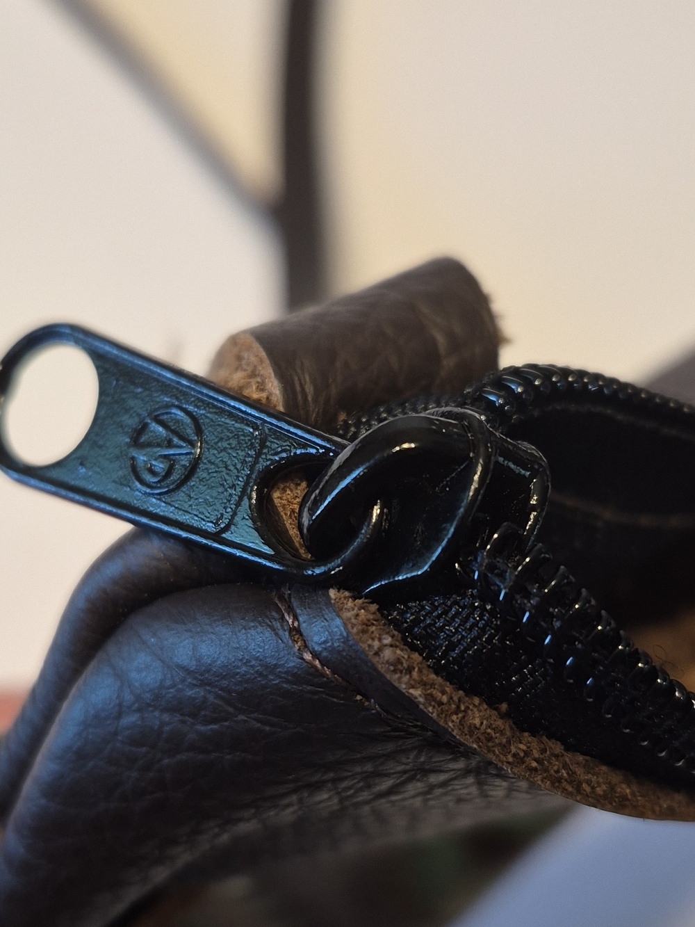 Custom Made/One Of A Kind Style Leather Fringed Hip Clip/ Crossbody Bag - Picture 10 of 10
